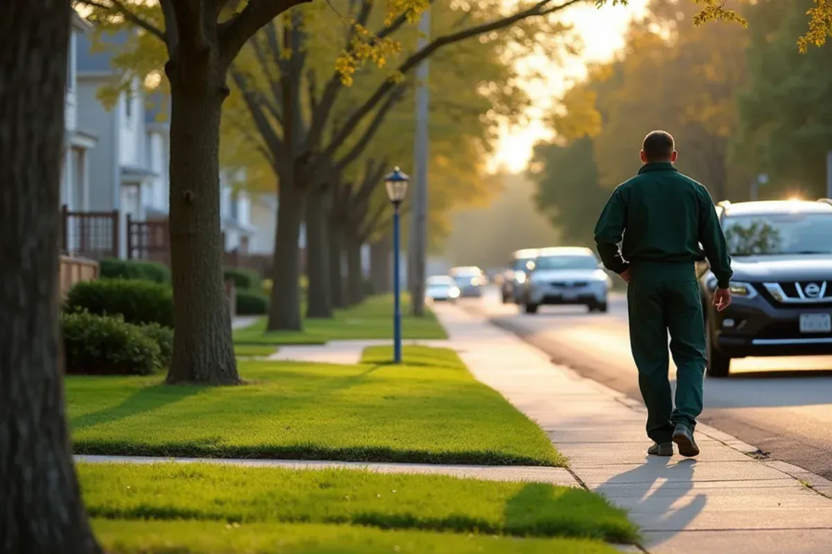 Residential lawns and homes in Marion County, Indiana served by Speedway Lawn Maintenance
