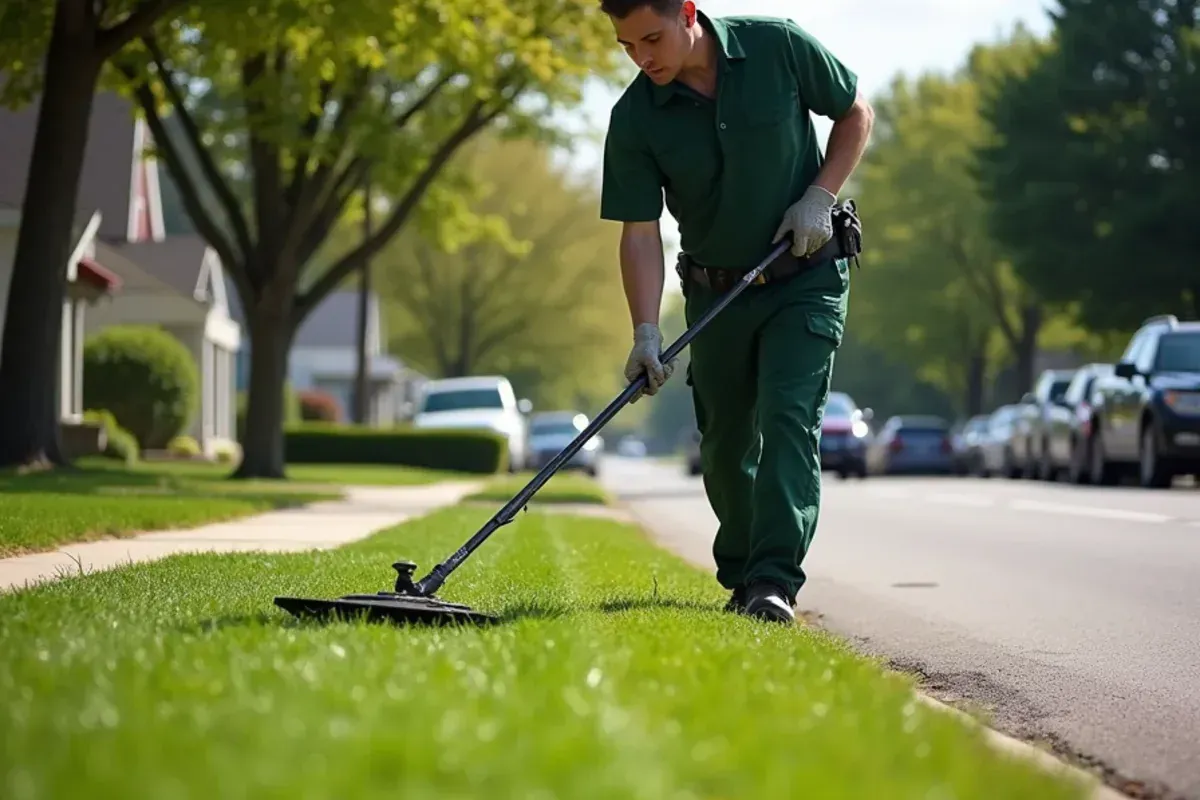 Homes and lawns in the Riverside–Normal City area of Muncie, IN